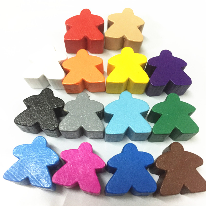 Board Game Catan - 14 Miếng Gỗ Hình Người Meeples