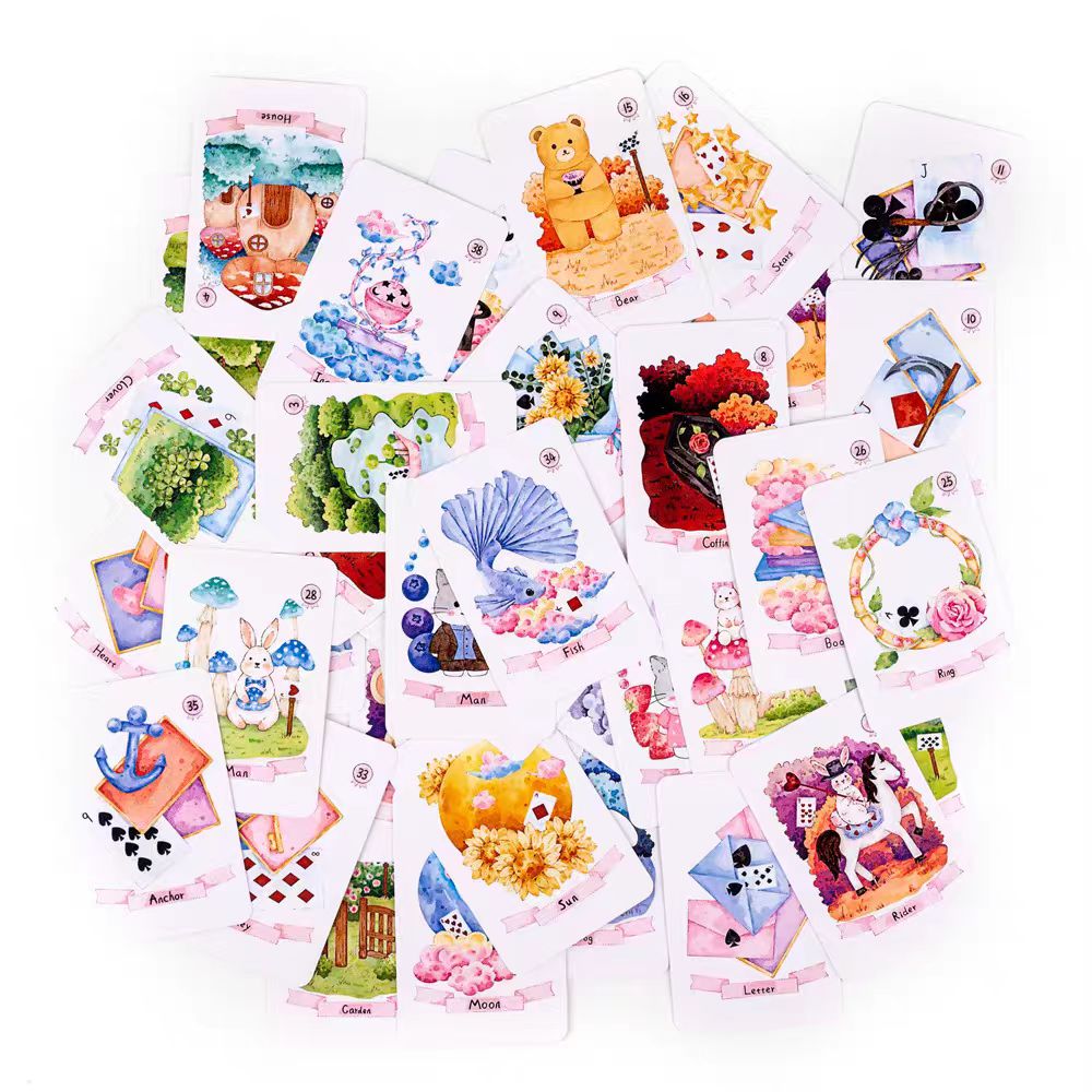 Dream Lenormand Oracle Cards 4 - đánh giá và giá Board Game Of Life