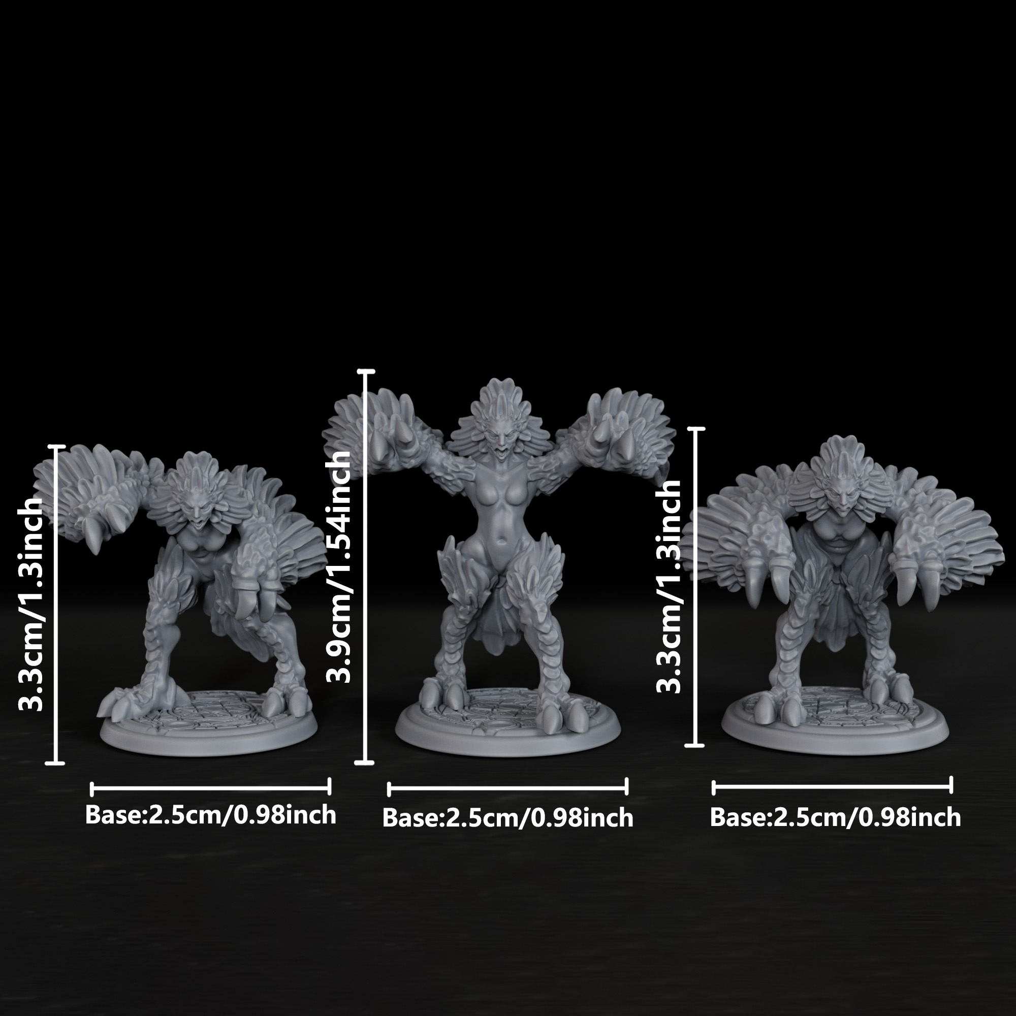 RPG Harpies Miniature - Christ - đánh giá và giá Board Game Live