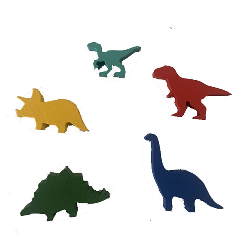 5 Pcs/set Wooden Dinosaur Boar - đánh giá và giá Board Game Catan