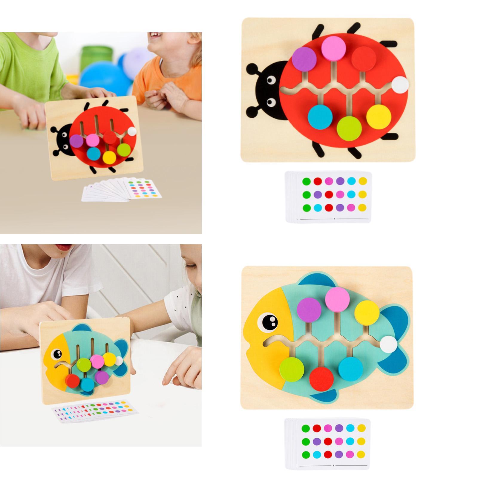Wood Color Matching Slide Puzz - đánh giá và giá Strategy Board Game