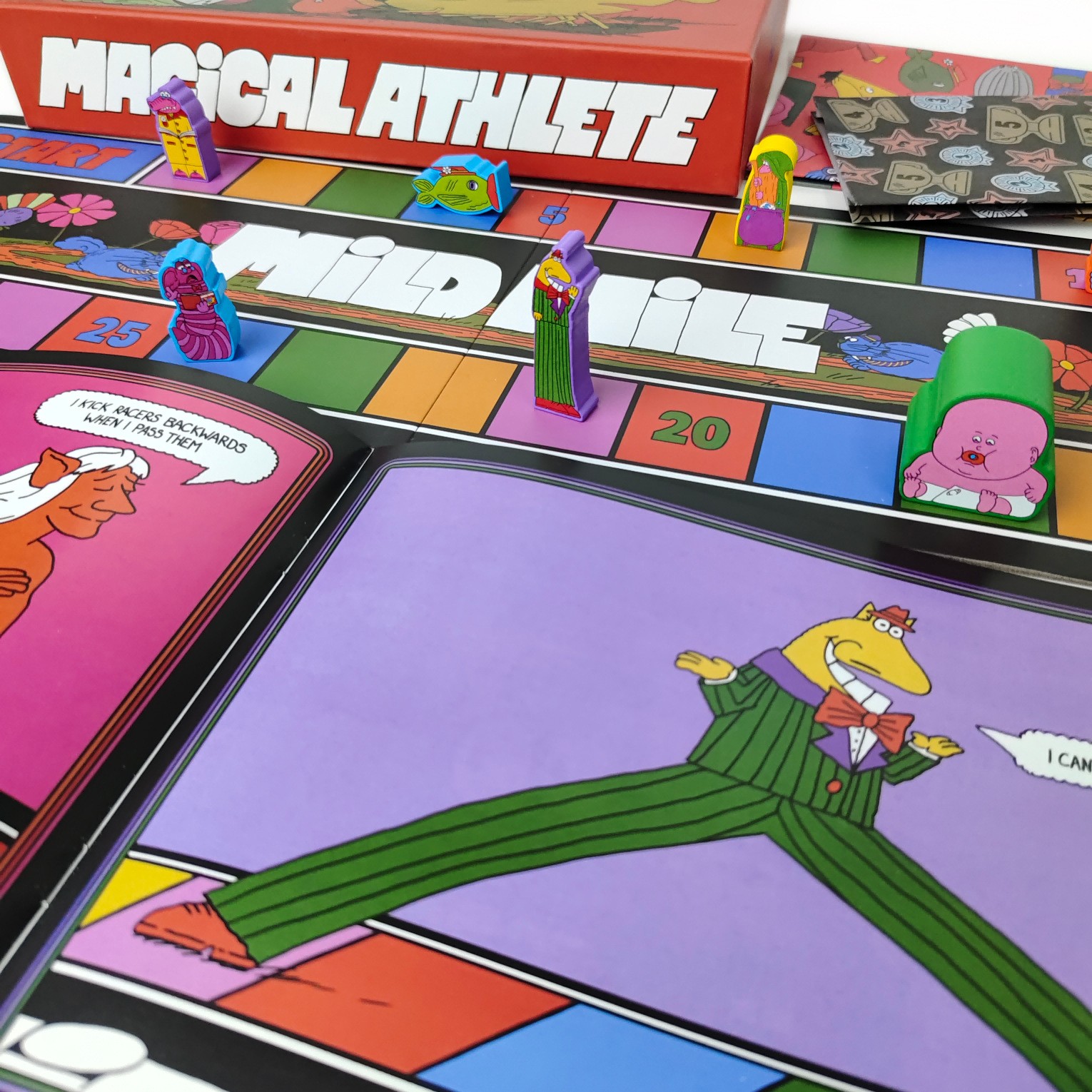 MAGICAL ATHLETE Card Game Part - đánh giá và giá Strategy Board Game