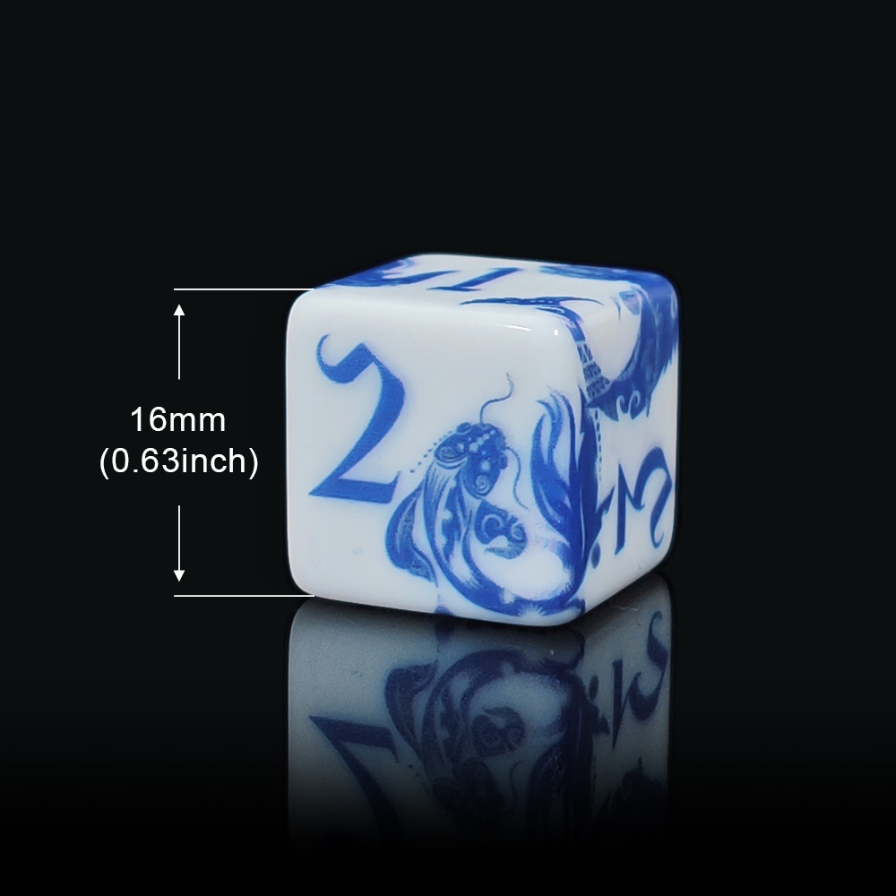 12Pcs Blue And White Porcelain - đánh giá và giá Board Game Live