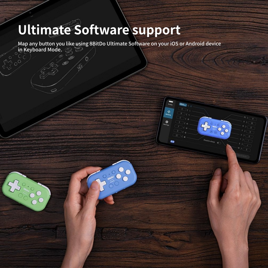 8BitDo Micro Bluetooth Gamepad - đánh giá và giá Board Game Android