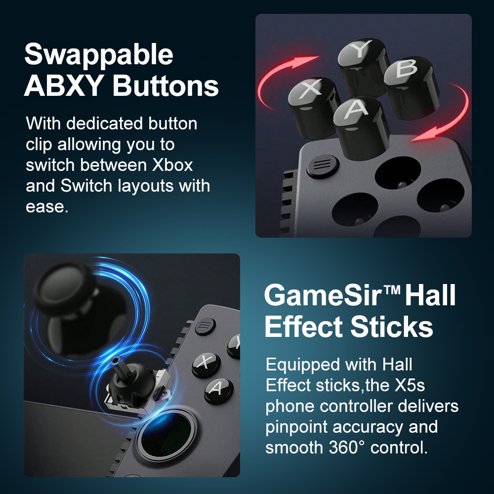 GameSir X5s Phone Gamepad for  - đánh giá và giá Board Game Android
